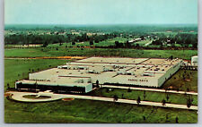 Vintage Postcard SC Greenwood Surgical Dressings Manufacturing Plant  -1714 picture