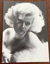 Vintage Postcard JEAN HARLOW Movie Star Photo Postcards, HOLLYWOOD, UNPOSTED. picture