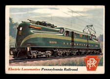 1955 Topps Rails and Sails #3 Electric Locomotive   VG X3103470 picture