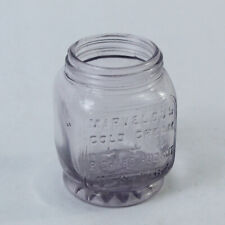 Antique Bottle Richard Hudnut Marvelous Hand Cream New York Jar Purple Glass picture