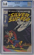 Silver Surfer #4 CGC 3.0 1969 Thor & Loki app; Hulk, Thing & Hercules cameo picture