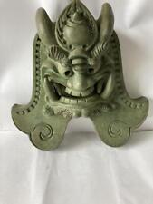 Vintage Bronze Ryūtō Ornament - Unique Dragon Crest Collectible picture