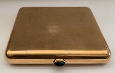 AN IMPORTANT Russian 14K Gold & Sapphire Cigarette Case Circa 1898 Maker AB    picture