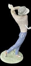 Lladro - On the Green - 6032 - Male Golfer Porcelain Figurine - Retired 2002 picture