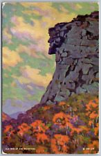 Franconia Notch New Hampshire 1940 Postcard Old Man Of The Mountains picture
