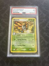 PSA 7 NM Beautifly Reverse Holo 2/107 Pokemon 2005 Deoxys Card picture