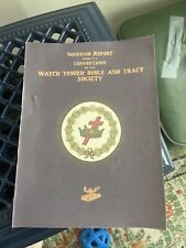 Watchtower 1906 Convention Report High Quality Reproduction C T Russell  I B S A picture