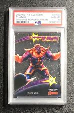 2022 UD Marvel Ultra Avengers 🔥 THANOS UNIVERSE  POWER SUPREME PSA 10 🔥 picture