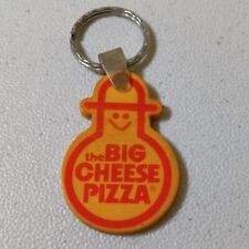 Vintage The Big Cheese Pizza Key To More Value Restaurant Advertising Keychain picture