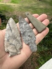 Lot Of 3 Native American Arrowheads Points Pendant  picture