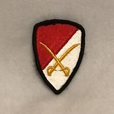 US Army Sixth 6th Cavalry Brigade Full Color Patch Insignia Badge Obsolete picture
