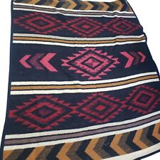 Vintage Biederlack Aztec Throw Southwestern Ranch Western Made in USA Blanket picture