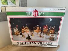 Vintage Traditions Victorian Village Porcelain Costco 1991 Christmas 17 Piece  picture