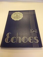 Vintage 1941 ECHOES New Trier High School Yearbook Charlton Heston Rock Hudson picture
