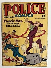 POLICE COMICS #88 QUALITY COMICS GROUP GOLDEN AGE 1949 LOWER GRADE picture