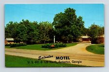 Postcard GA Eatonton Georgia The Eatonton Motel Home Of Uncle Remus c1950s AC25 picture