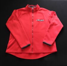 Pebble Beach Concours d'Elegance Embroidered Red Tech Jacket Women's L NEW picture