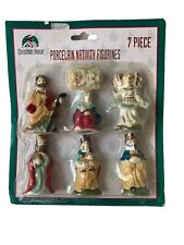 Christmas House Porcelain Nativity Figurines 7 Pieces Complete picture