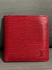 Authentic Louis Vuitton Epi Marco Mens Leather Bifold Wallet   picture