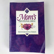 NIV Mom's Devotional Bible Zondervan Publishing 1996 Purple Cover (B-2) picture