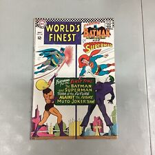 World's Finest #166 Batman Superman Joker DC Comics 1967 picture