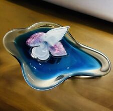 RARE FIND Morano Glass Lilly In The Pond picture