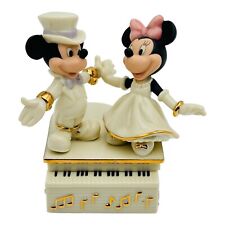 Lenox Walt Disney Mickey And Minnie’s Magical Dance Figurine Music Box NEW picture