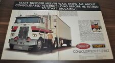 1979 Peterbilt Truck Ad Consolidated Timpte picture