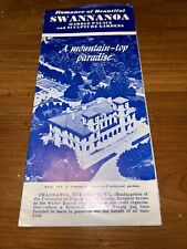 Vintage Antique 1950s Swannanoa Afton Virginia Mansion Tour Brochure Russell’s picture