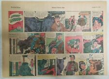 (52) Johnny Hazard Sunday Pages by Frank Robbins from 1962 All 11 x 15 inches  picture