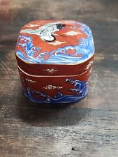Takahashi San Francisco Porcelain Box Hand Decorated 4