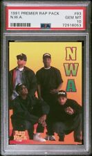 1991 Premier Rap Pack #93 N.W.A. PSA 10 Gem Mint Rookie RC picture