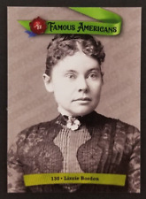 Lizzie Borden Axe Murderer 2021 Famous American Card #130 (NM) picture