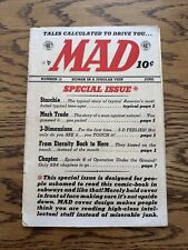 MAD #12 (EC 1954) Harvey Kurtzman, Bill Elder, Jack Davis, Wood, Krigstein GD- picture