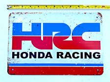 Honda Racing Tin Sign HRC RC51 Motorcycles Power Sports Dirt Motorcross Cars Art picture