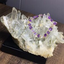592g Natural Quartz Crystal Tower Cluster Specimen Wand Reiki Healing Energy picture