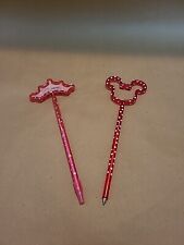 Vintage Mickey Mouse Pen Pink/red Walt Disney World Ears/princess DOESN'T WORK picture