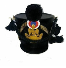 Antique Black French Napoleonic Shako Helmet picture