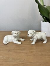 Set of Vintage Lenox 24K Gold Painted Bulldog Figurines picture