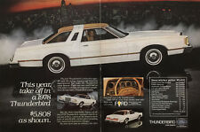 1978 Ford Thunderbird 2-Page Original Magazine Print Advertisement Only $5,808 picture