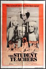 THE STUDENT TEACHERS Sexploitation ORIG  1973  1-SHEET MOVIE POSTER 27 x 41  ^ picture