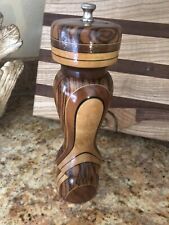 Beautiful Wood Inlay Peppermill picture