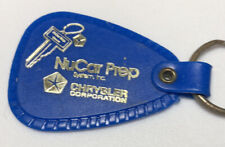 NuCar Prep System Chrysler Auto Car Automotive Vintage Keychain Key Ring picture
