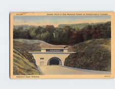 Postcard Eastern Portal Blue Mountain Tunnel Pennsylvania Turnpike PA USA picture