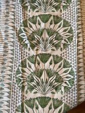 Thibaut Anna French “Cairo” Green White Fabric Piece picture