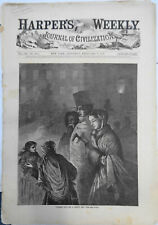 HARPER'S WEEKLY FEB 8, 1868 OVERLAND MAIL, PLANTATION SCENE, PAUPERS, ART SCHOOL picture