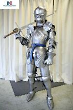 Plate Armour Medieval Knight Wearable Full Suit of Armor LARP Costume Replica picture