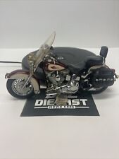 Harley Davidson Heritage Softail Classic Motorcycle Franklin Mint 1:10 *DAMAGED* picture