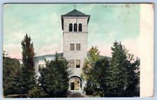 LEE MASSACHUSETTS*MA*HIGH SCHOOL 1910's ERA LITHO-CHROME POSTCARD GERMANY picture