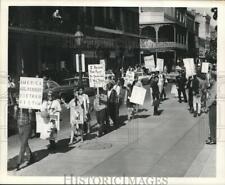 1967 Press Photo New Orleans Draft Resisters Union Local #3- Protest picture